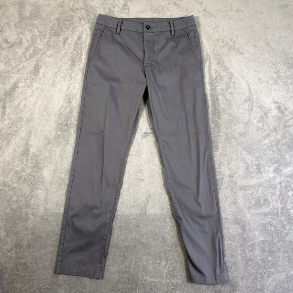 Birddog Boom for your Broomstick Men's 30x30 Gray Chino Performance Pants